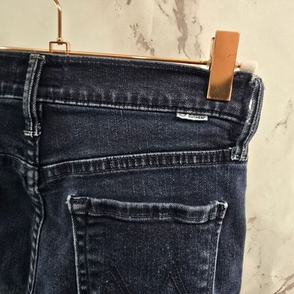 Mother Jeans Women 24 Stunner Zip Two Step Fray Holding Hands High Rise Skinny - Picture 11 of 16